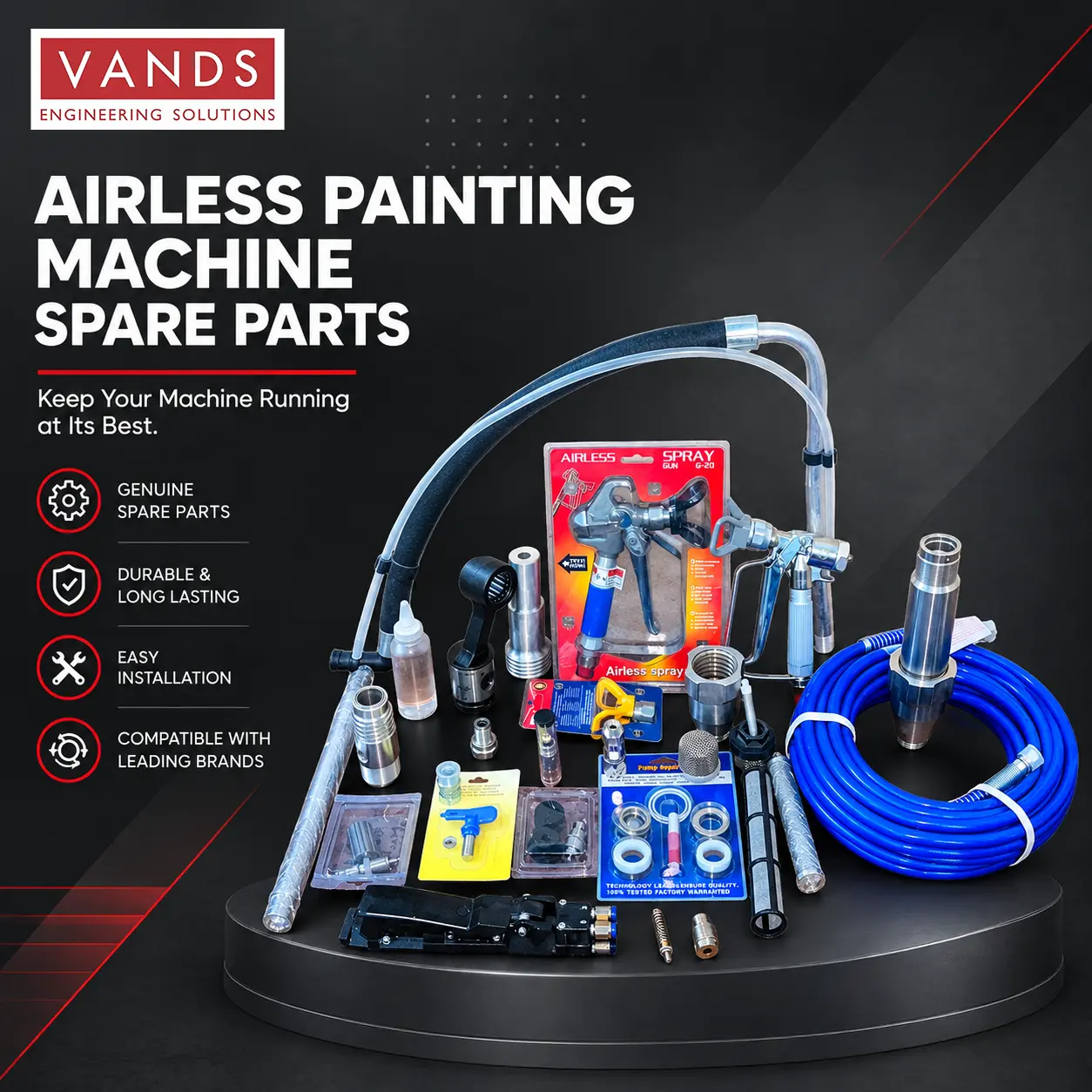 Airless Painting Machine Spare Parts
